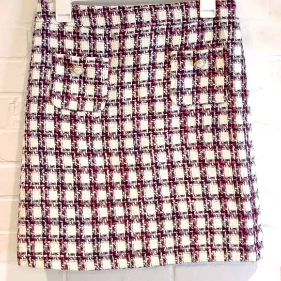 Anthropologie Dresses & Skirts - Maison d'Amélie Paris Textured Skirt